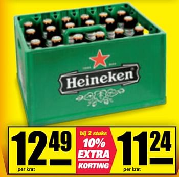 Aanbiedingen Heineken - Heineken - Geldig van 12/06/2017 tot 18/06/2017 bij Nettorama