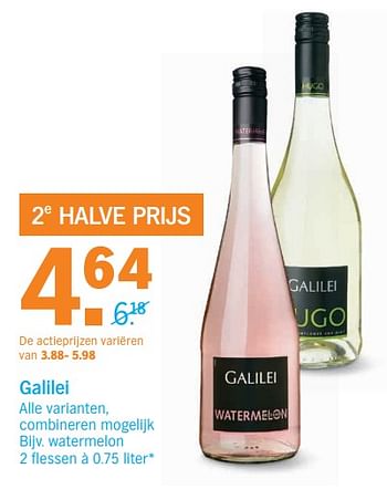 Aanbiedingen Watermelon - Galilei - Geldig van 12/06/2017 tot 18/06/2017 bij Albert Heijn