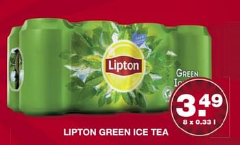 Aanbiedingen Lipton green ice tea - Lipton - Geldig van 16/06/2017 tot 18/06/2017 bij Aldi