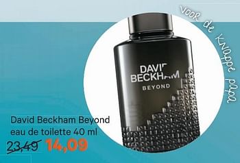 Aanbiedingen David beckham beyond eau de toilette - David Beckham - Geldig van 12/06/2017 tot 18/06/2017 bij Etos