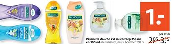 Aanbiedingen Palmolive douche en zeep - Palmolive - Geldig van 12/06/2017 tot 18/06/2017 bij Etos
