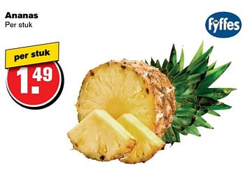 Aanbiedingen Ananas - Huismerk - Hoogvliet - Geldig van 14/06/2017 tot 20/06/2017 bij Hoogvliet
