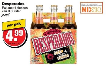 Aanbiedingen Desperados - Desperados - Geldig van 14/06/2017 tot 20/06/2017 bij Hoogvliet