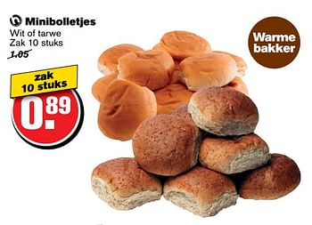 Aanbiedingen Minibolletjes - Huismerk - Hoogvliet - Geldig van 14/06/2017 tot 20/06/2017 bij Hoogvliet