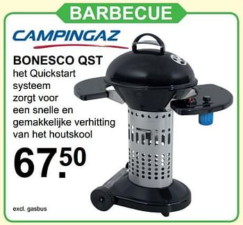 Aanbiedingen Campingaz barbecue bonesco qst - Campingaz - Geldig van 05/06/2017 tot 24/06/2017 bij Van Cranenbroek