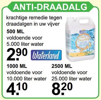 Aanbiedingen Anti-draadalg - Waterland - Geldig van 05/06/2017 tot 24/06/2017 bij Van Cranenbroek