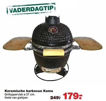 Aanbiedingen Keramische barbecue kama - Huismerk - Praxis - Geldig van 12/06/2017 tot 25/06/2017 bij Praxis