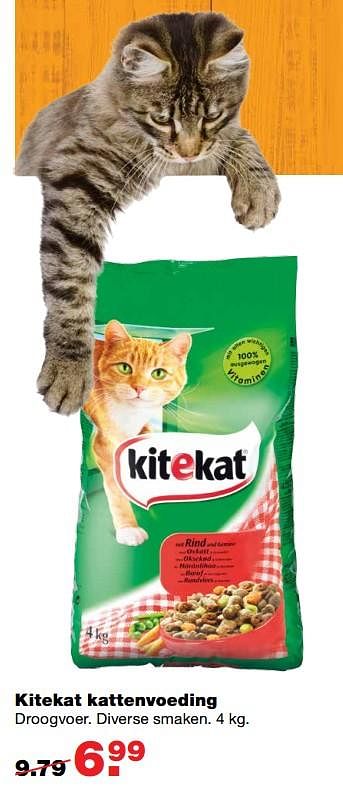 Aanbiedingen Kitekat kattenvoeding - Kitekat - Geldig van 12/06/2017 tot 25/06/2017 bij Praxis