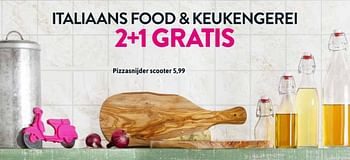 Aanbiedingen Pizzasnijder scooter - Huismerk - Xenos - Geldig van 16/06/2017 tot 24/06/2017 bij Xenos