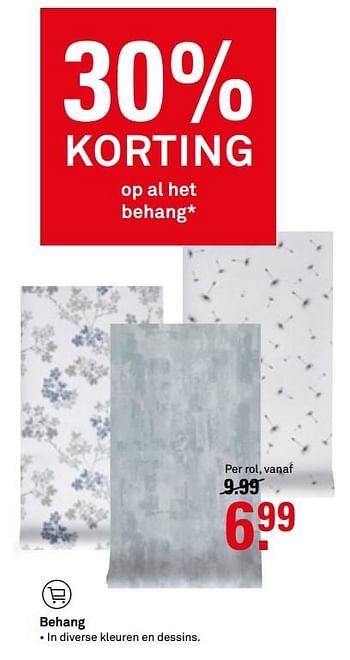 Aanbiedingen Behang - Huismerk Karwei - Geldig van 12/06/2017 tot 25/06/2017 bij Karwei