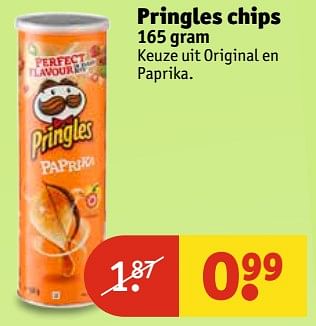 Aanbiedingen Pringles chips - Pringles - Geldig van 13/06/2017 tot 25/06/2017 bij Kruidvat