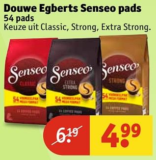 Aanbiedingen Douwe egberts senseo pads - Douwe Egberts - Geldig van 13/06/2017 tot 25/06/2017 bij Kruidvat