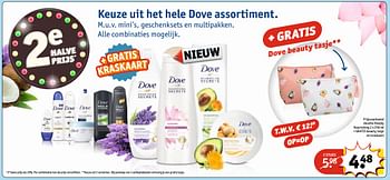 Aanbiedingen Douche deeply nourishing+ gratis beauty tasje en kraskaart - Dove - Geldig van 13/06/2017 tot 25/06/2017 bij Kruidvat