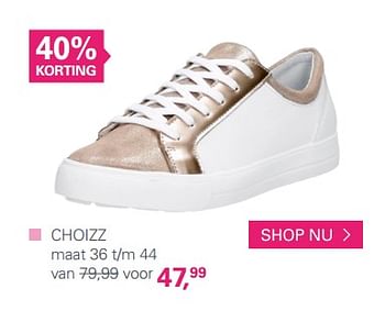 Aanbiedingen Schoenen - Choizz - Geldig van 10/06/2017 tot 25/06/2017 bij Schuurman Schoenen