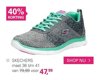 Aanbiedingen Schoenen - Skechers - Geldig van 10/06/2017 tot 25/06/2017 bij Schuurman Schoenen