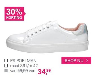 Aanbiedingen Schoenen - Poelman - Geldig van 10/06/2017 tot 25/06/2017 bij Schuurman Schoenen