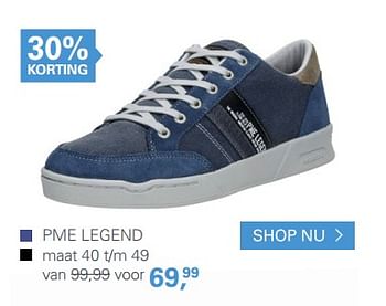 Aanbiedingen Schoenen - PME Legend - Geldig van 10/06/2017 tot 25/06/2017 bij Schuurman Schoenen