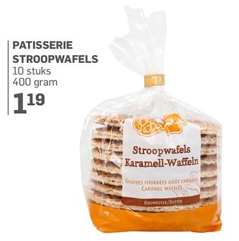 Aanbiedingen Patisserie stroopwafels - Huismerk - Action - Geldig van 14/06/2017 tot 30/07/2017 bij Action