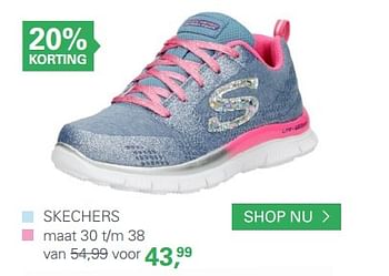 Aanbiedingen Schoenen - Skechers - Geldig van 10/06/2017 tot 25/06/2017 bij Schuurman Schoenen