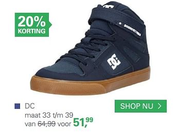 Aanbiedingen Shoes - Dc - Geldig van 10/06/2017 tot 25/06/2017 bij Schuurman Schoenen