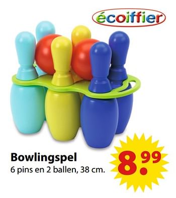 Aanbiedingen Bowlingspel - Ecoiffier - Geldig van 19/06/2017 tot 31/07/2017 bij Multi Bazar