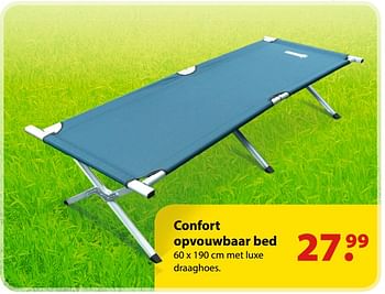 Aanbiedingen Confort opvouwbaar bed - Huismerk - Multi Bazar - Geldig van 19/06/2017 tot 31/07/2017 bij Multi Bazar