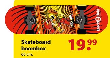 Aanbiedingen Skateboard boombox - Huismerk - Multi Bazar - Geldig van 19/06/2017 tot 31/07/2017 bij Multi Bazar