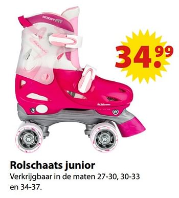 Aanbiedingen Rolschaats junior - Huismerk - Multi Bazar - Geldig van 19/06/2017 tot 31/07/2017 bij Multi Bazar