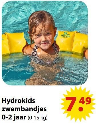 Aanbiedingen Hydrokids zwembandjes 0-2 jaar - HydroKids - Geldig van 19/06/2017 tot 31/07/2017 bij Multi Bazar
