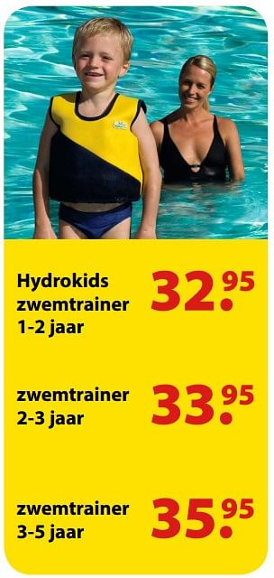 Aanbiedingen Hydrokids zwemtrainer 1-2 jaar - HydroKids - Geldig van 19/06/2017 tot 31/07/2017 bij Multi Bazar