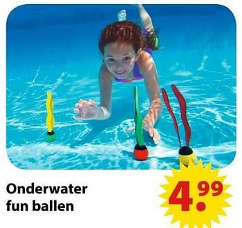 Aanbiedingen Onderwater fun ballen - Huismerk - Multi Bazar - Geldig van 19/06/2017 tot 31/07/2017 bij Multi Bazar