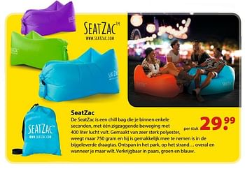 Aanbiedingen Seatzac - Seatzac - Geldig van 19/06/2017 tot 31/07/2017 bij Multi Bazar