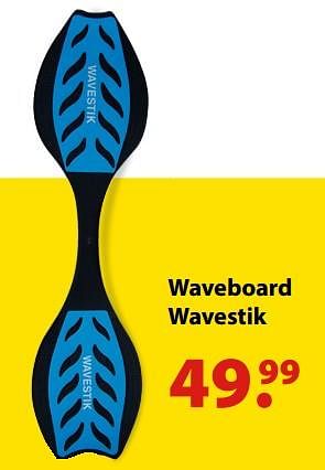 Aanbiedingen Waveboard wavestik - Huismerk - Multi Bazar - Geldig van 19/06/2017 tot 31/07/2017 bij Multi Bazar