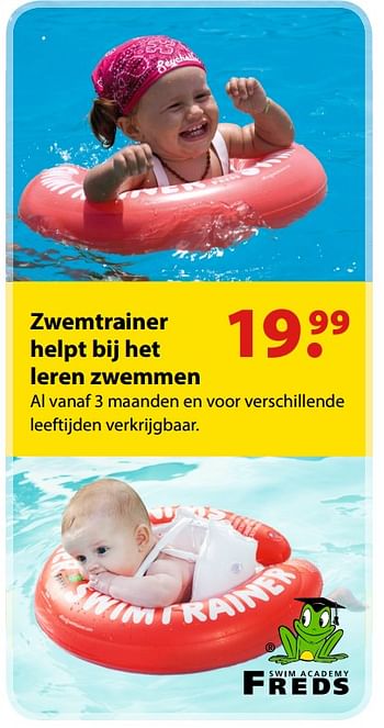 Aanbiedingen Zwemtrainer helpt bij het leren zwemmen - Huismerk - Multi Bazar - Geldig van 19/06/2017 tot 31/07/2017 bij Multi Bazar