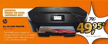 Aanbiedingen All-in-one printer envy 5542 - HP - Geldig van 17/06/2017 tot 25/06/2017 bij Expert