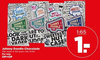 Aanbiedingen Johnny doodle chocolade - Johnny Doodle - Geldig van 18/06/2017 tot 24/06/2017 bij Plus