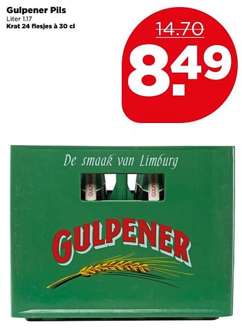 Aanbiedingen Gulpener pils - Gulpener - Geldig van 18/06/2017 tot 24/06/2017 bij Plus