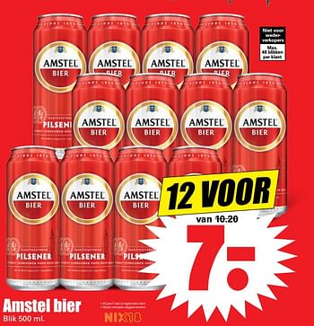 Aanbiedingen Amstel bier - Amstel - Geldig van 18/06/2017 tot 24/06/2017 bij Lekker Doen
