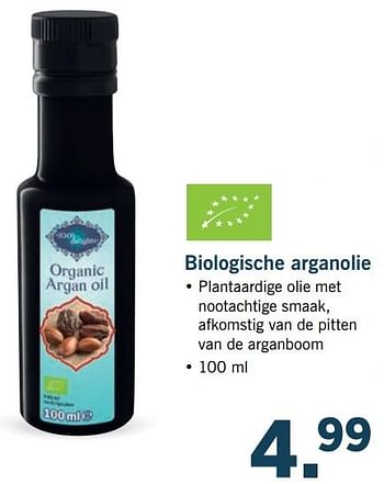 Aanbiedingen Biologische arganolie - 1001 Delights - Geldig van 19/06/2017 tot 24/06/2017 bij Lidl