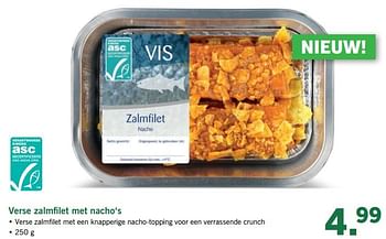 Aanbiedingen Verse zalmfilet met nacho`s - Huismerk - Lidl - Geldig van 19/06/2017 tot 24/06/2017 bij Lidl