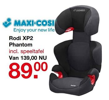 Aanbiedingen Rodi xp2 phantom - Maxi-cosi - Geldig van 18/06/2017 tot 09/07/2017 bij Baby & Tiener Megastore