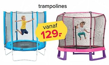 Aanbiedingen Trampolines - Huismerk - Kijkshop - Geldig van 19/06/2017 tot 25/06/2017 bij Kijkshop