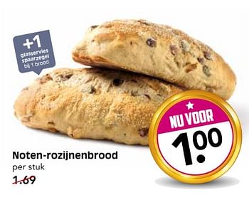 Aanbiedingen Noten-rozijnenbrood - Huismerk - Em-té - Geldig van 19/06/2017 tot 25/06/2017 bij Em-té