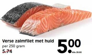 Aanbiedingen Verse zalmfilet met huid - Huismerk - Em-té - Geldig van 19/06/2017 tot 25/06/2017 bij Em-té