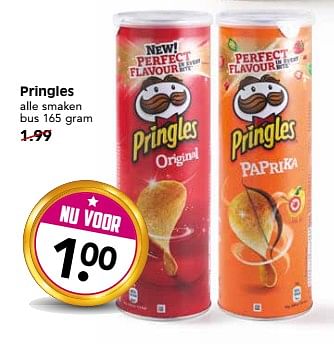 Aanbiedingen Pringles - Pringles - Geldig van 19/06/2017 tot 25/06/2017 bij Em-té