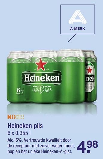 Aanbiedingen Heineken pils - Heineken - Geldig van 19/06/2017 tot 25/06/2017 bij Aldi