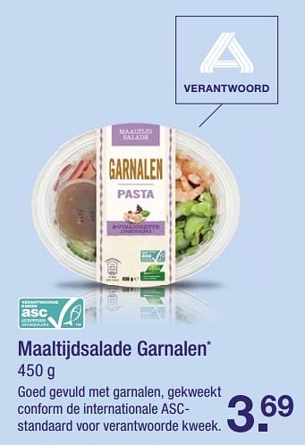 Aanbiedingen Maaltijdsalade garnalen - Huismerk - Aldi - Geldig van 19/06/2017 tot 25/06/2017 bij Aldi