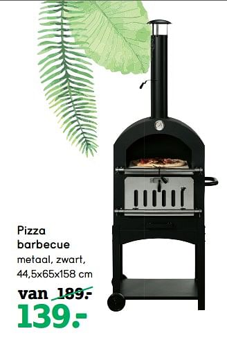 Aanbiedingen Pizza barbecue - Huismerk - Leen Bakker - Geldig van 19/06/2017 tot 02/07/2017 bij Leen Bakker