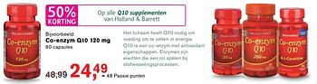 Aanbiedingen Co-enzym q10 - Huismerk - Essenza - Geldig van 19/06/2017 tot 16/07/2017 bij Holland & Barrett