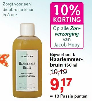 Aanbiedingen Haarlemmerbruin - Jacob Hooy - Geldig van 19/06/2017 tot 16/07/2017 bij Holland & Barrett